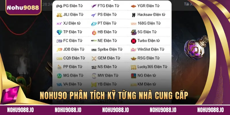 Review các nhà phát hành slot hàng đầu