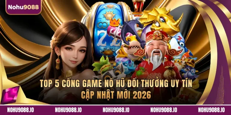 Top 5 Cổng Game Nổ Hũ Đổi Thưởng Uy Tín Cập Nhật Mới 2026